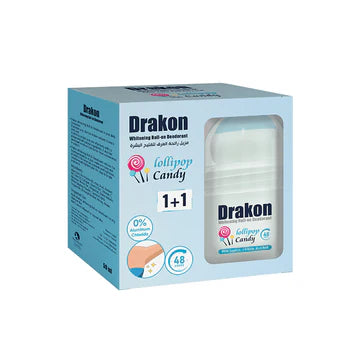 Drakon Lollipop Candy Whitening Roll on 50ml offer (1+1)