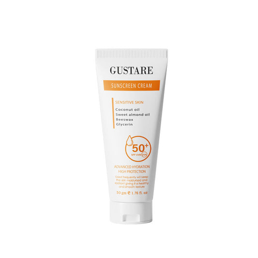 Gustare Sunscreen Cream Spf 50+ Body Sunscreen