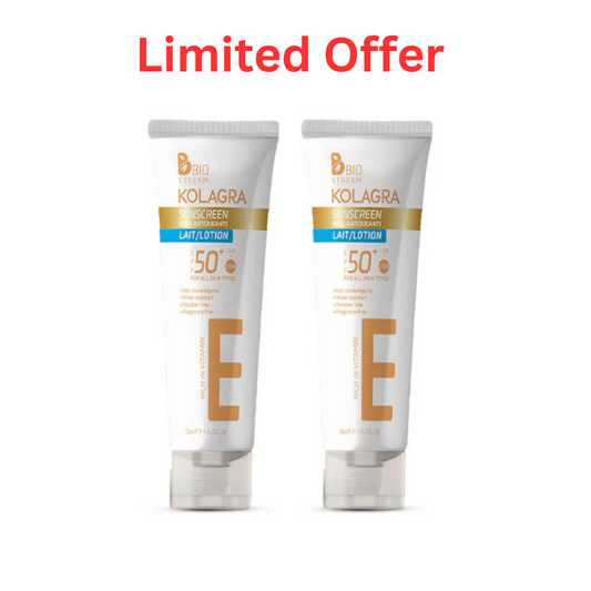 Kolagra Sun Screen dry touch Gel Cream SPF50+ (50ML) 1+1 Limited offer