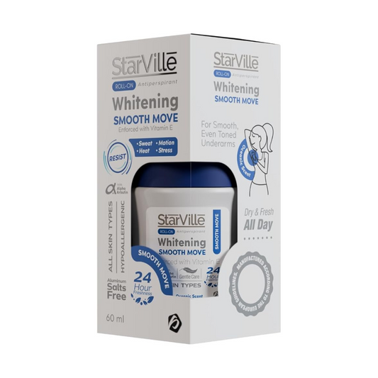 StarVille Roll-on Antipersirant Whitening Smooth Move 60ml