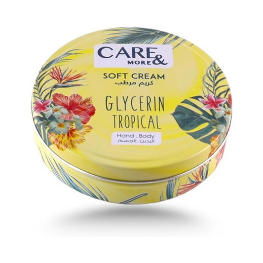 Care & More Soft Cream With Glycerin and Tropical