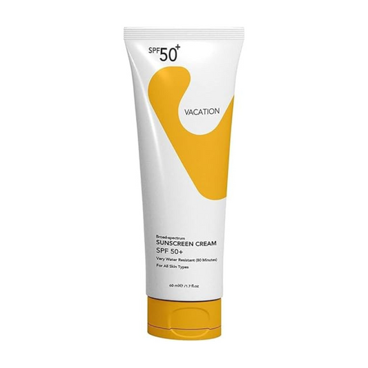 Vacation Sunscreen Cream SPF 50+ / Vitamin E/Collagen With anti Aging Properties- 60 ml