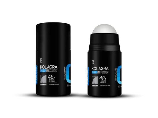 Kolagra Super Dry 48H Men's Roll-On Deodorant Iconic Scent
