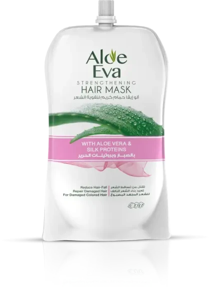 Aloe Eva Hair Mask Pouch with Aloe Vera & Silk Proteins 250 gm