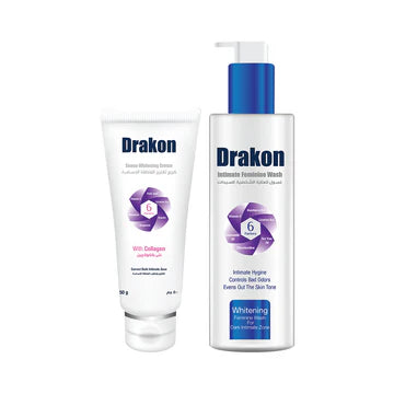 Drakon Whitening Intimate Zone Routine For Sensitive Areas (Bikini & Under-arm)