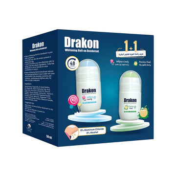 Drakon Roll-On Deodorant Passion Peak+ Lollipop candy (1+1) 50ml+ 50ml