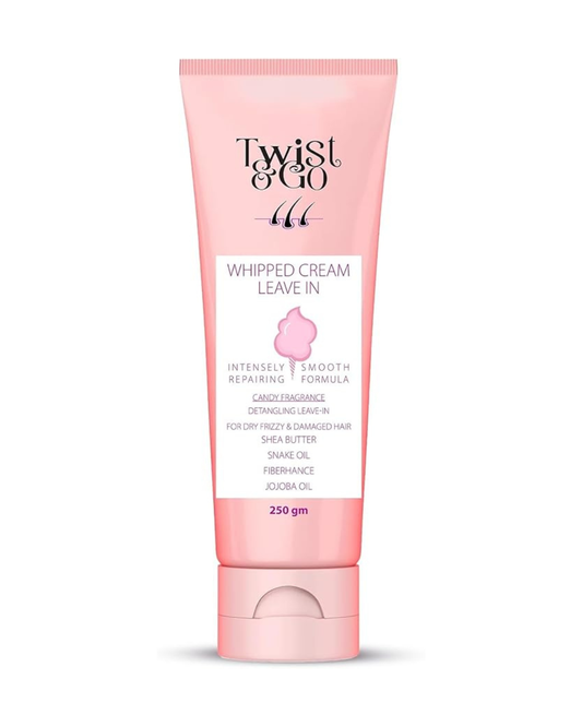 Twist & Go Whipped Cream Leave-In 250Gm / Intensely Repairing Smooth Formula