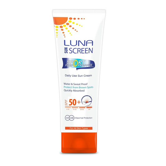 كريم لونا صن سبورت بيرفورمانس SPF50+، 130 مل